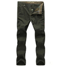 Monos para hombre, pantalones Cargo militares del ejército, pantalones vaqueros holgados de algodón de primavera, pantalones largos informales con múltiples bolsillos para hombre de talla grande 42