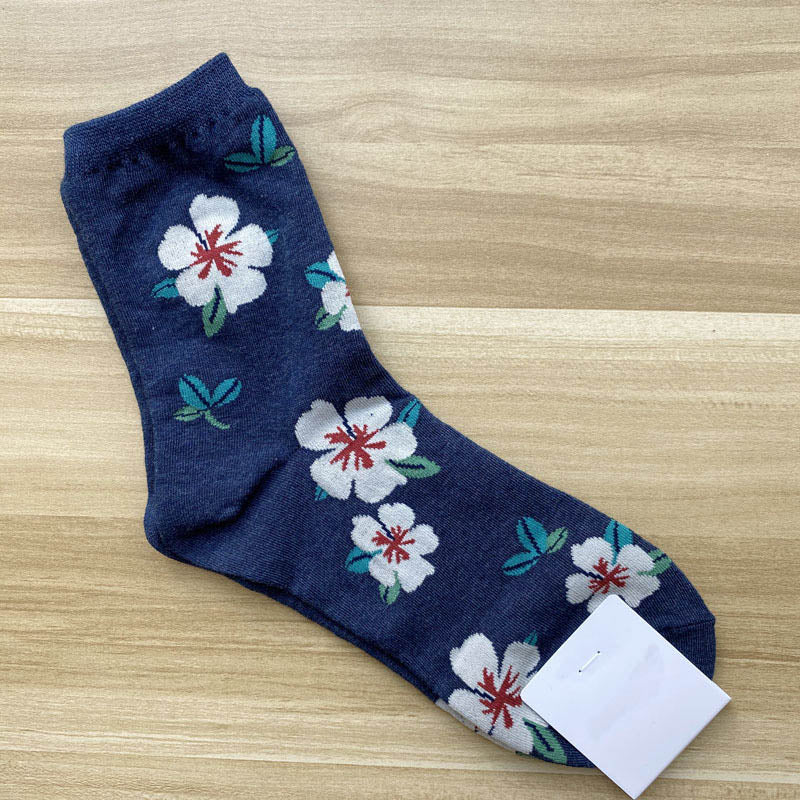 Heißer Verkauf Mode Kreative Harajuku Japanische Socken Frühling Herbst Winter Sonnenblume Kurze Socken Lässige Bunte Baumwolle Lustige Flut Sox