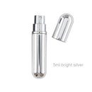 5ml Portable Refillable Mini Spray Perfume Bottle Travel Aluminum Atomizer Empty Cosmetic Container Free Custom Logo