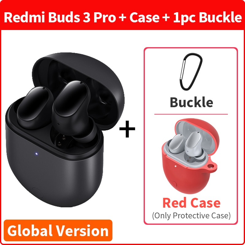 Globale Version Xiaomi Redmi Buds 3 Pro TWS Bluetooth-Kopfhörer Redmi Airdots 3 Pro Drahtloser Kopfhörer ANC IPX4 Für K40 Note 10 Pro