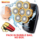 WOHFOX Shaver For Men 7D Independently 7 Cutter Floating Head Waterproof Electric Razor Multifunction Trimmer Machine New
