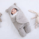 Baby's cuddle newborn baby's fur Jumpsuit 0-3-6 months in autumn and winter
