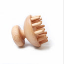 Meridian yoga stick body massager stomach back waist neck leg massage stick wooden roller massage hammer