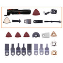 LOMVUM Power Renovator Cordless Oscillating 12V Woodworking Tools DIY Home Oscillator Multi Cutter Electric Trimmer Blade