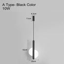 Modern Scandinavian High Ceiling LED Pendant Lamp for Bedside Living Room Lighting Long Cable Suspension Luminaire Design