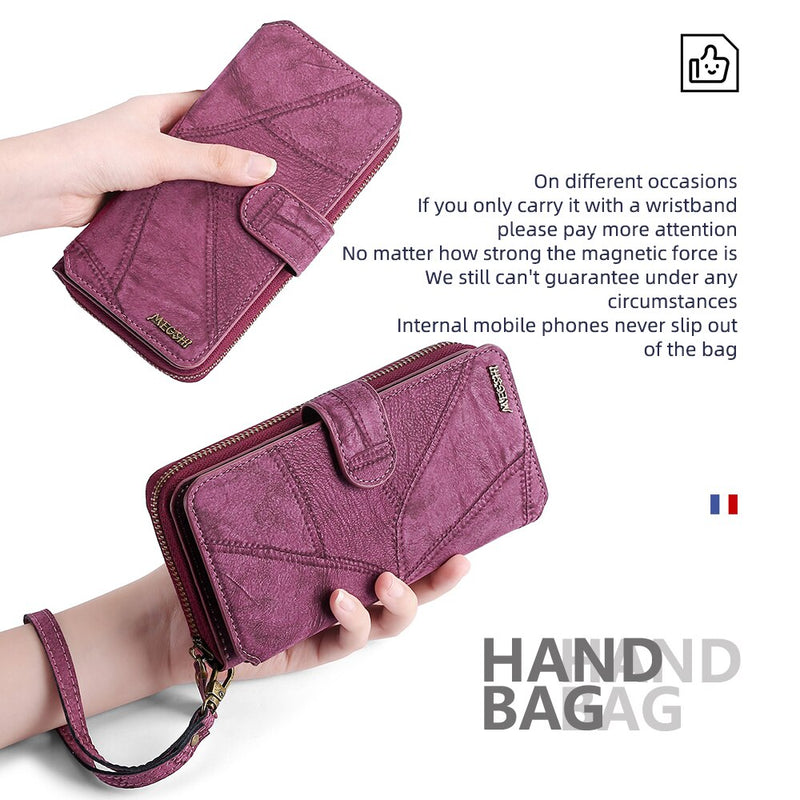 Handtasche Brieftasche Leder Handytasche für iPhone 6 6S 7 8 Plus X XS XR XSMax SE2020 11 12 13 14 Pro Mini ProMax