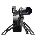 APEXEL HD Metal 20-40x zoom telescopio teleobjetivo lente de cámara de teléfono monocular + mini trípode para Samsung iPhone todos los teléfonos inteligentes