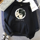 Popular Japanese Manga Death Note L·Lawliet Hoodies Men Anime Hoody Fashion Streetwear Loose Oversize Sweatshirts Fleece Clothes