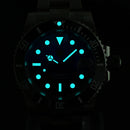 San Martin 40,5mm Water Ghost V3 Sub Diver reloj de lujo para hombre NH35 relojes de pulsera mecánicos automáticos de negocios zafiro 20Bar Lumed