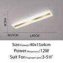 Acrílico Pasillo led luces de techo para sala de estar Plafond hogar Iluminación lámpara de techo homhome accesorios de iluminación Balcón moderno