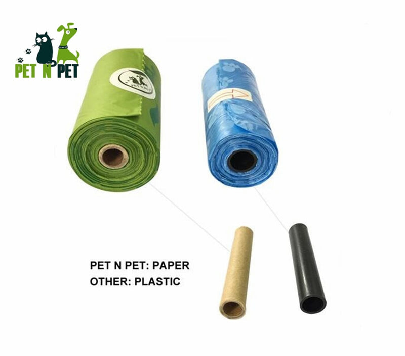 PET-N-PET-Hundekotbeutel, umweltfreundlich, biologisch abbaubar, 240/120 Stück, feste Reinigungskotbeutel und für das Produkt geeignet
