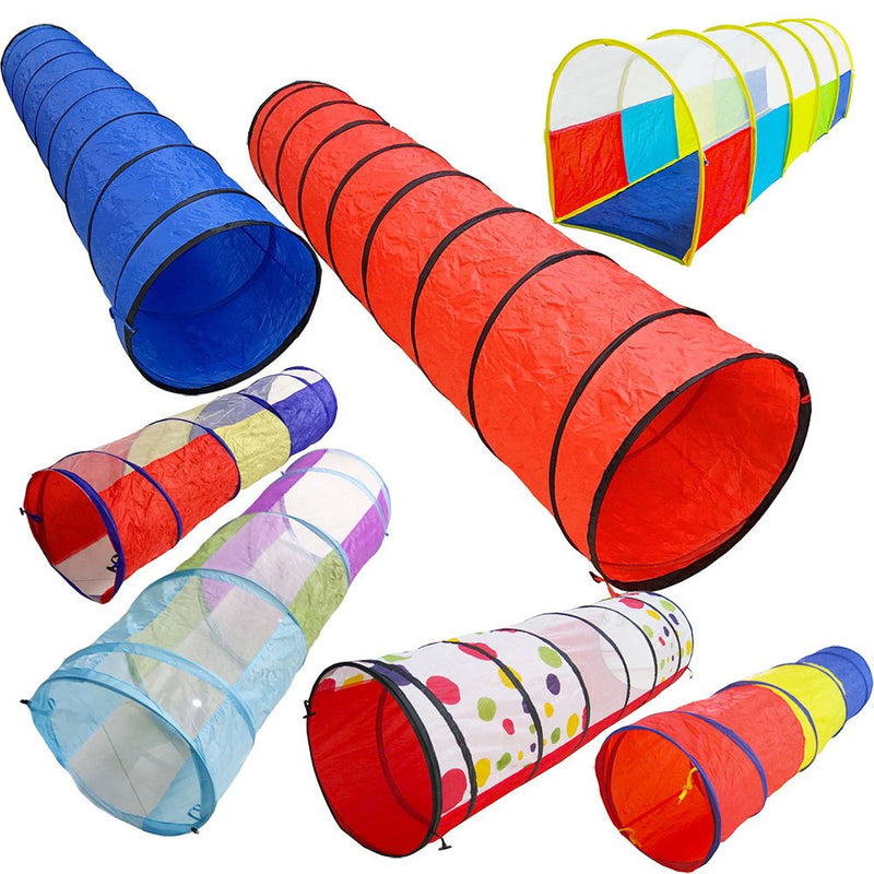 Heißer Verkauf Kinderspielzeug Krabbeltunnel Kinder Outdoor Indoor Toy Tube Baby Play Krabbelspiele Jungen Mädchen Bestes Geburtstagsgeschenk