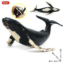 Oenux Large Size Sea Life Animals Soft Great White Shark Big Shark Action Figures Model Lifelike Educational Toys For Kids Gift