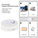 PULUZ USB Electric 360 Degree Rotating Turntable Display Stand For Photography Video Vlog Shooting Props Turntable 15 30cm