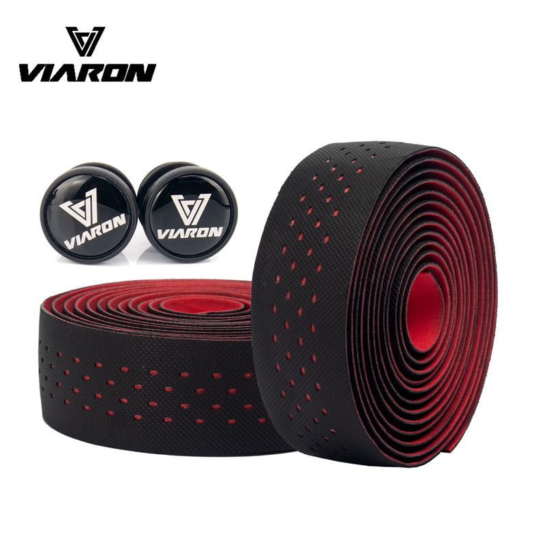 VIARON Road Bicycle Handlebar Tape Bike Accessories 1Pair Cycling Soft PU EVA Anti-Slip MTB Bike Bar Tape Shock Absorption