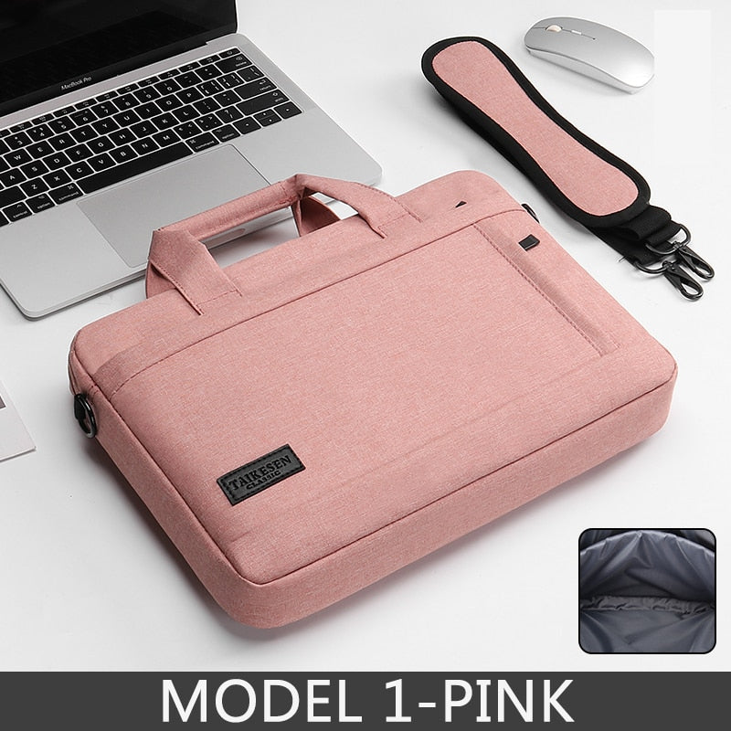 Funda para portátil, funda protectora para hombro, funda de transporte para pro 13 14 15,6 17 pulgadas, Macbook Air, ASUS, Lenovo, Dell, Huawei, bolso