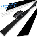 KYTO Heart Rate Monitor Chest Strap Bluetooth 4.0 ANT Fitness Sensor Compatible Belt Wahoo Polar Garmin Connected Outdoor Band