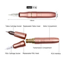 Biomaser Permanent Makeup Machine Tattoo Kit Rotary Pen Liner &amp; Shader Microblading Eyebrow Eyeliner Lip With Cartridge Needle