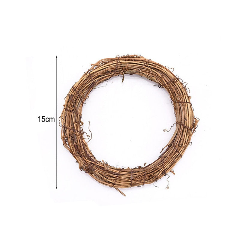 10-40cm Gold Metal Ring Flower Wreath Garland Weeding Decoration for Weddings Bridal Shower Home Party Decoration Catcher Hoops