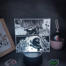 Anime Jujutsu Kaisen figura Inumaki Toge 3D LED Lava lámparas RGB luces de noche decoración de mesa de dormitorio cumpleaños Manga regalos para amigos