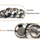 Benepaw Stainless Steel Water Food Dog Bowl Durable Small Medium Large Dog Feeder Pet Anti-skid Puppy Cat Feeding Drinking Bowl