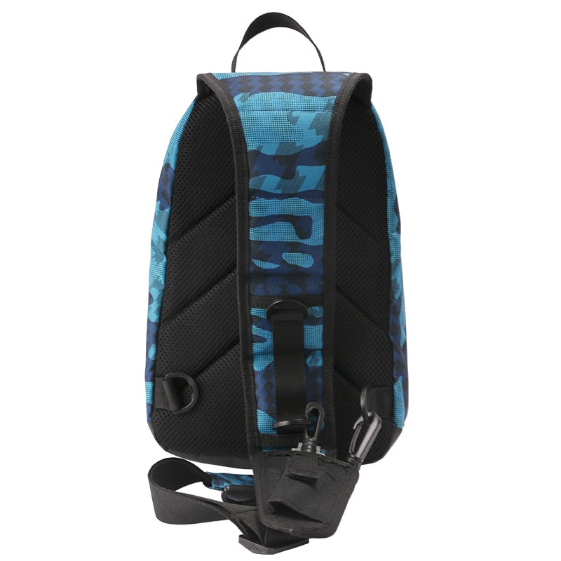 TSURINOYA Fishing Bag E1 32*21*9cm Waterproof Multifunctional Lure Fishing Tackle Pack Large Capacity Bait Box Trave Outdoor Bag