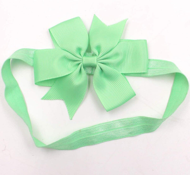 40 Pieces Baby Girls Headbands 3 Inch Grosgrain Ribbon Hair Bows Headbands for Baby Girls Infants Kids and Toddler