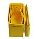 Fits Keepall 45 50 55 60 Insert Organizer Purse Handbag Bag in Bag-3MM Premium Felt(Handmade/20 Colors)w/Detachable Zip Pocket