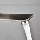 Grifos de lavabo, grifo de baño blanco con oro, grifo mezclador de agua fría y caliente, grifo mezclador de lavabo de latón con acabado cromado, grifos de agua para lavabo B581