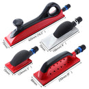 Sanding Pad 1pc Sanding Block Hand Dust Extraction 5"-16.5" Grinding Holder Hook Loop Drywall Vacuum Polish Tools