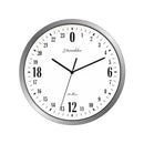 2021 Newest 24 Hour Dial Design 12 Inches Clock Metal Frame Modern Fashion Decorative Round Wall Clock Home Decoration Bar Study