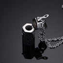 Vnox Memorial Cremation Urn Ashes Holder Pendant For Women Men Necklace Stainless Steel Unisex Stylish Openable Jewelry