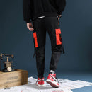 Nuevos pantalones Cargo de algodón con múltiples bolsillos estilo Harajuku para hombre, ropa informal estilo hip hop de otoño, pantalones elásticos informales de camuflaje