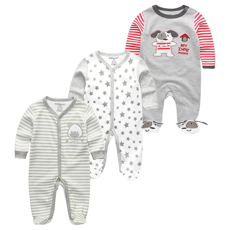 2022 Baby Boy Clothes Sets Autumn Bodysuits Girls Clothing 0-12M Cotton Baby Girl Clothes Newborn Ropa bebe Long Sleeve Winter