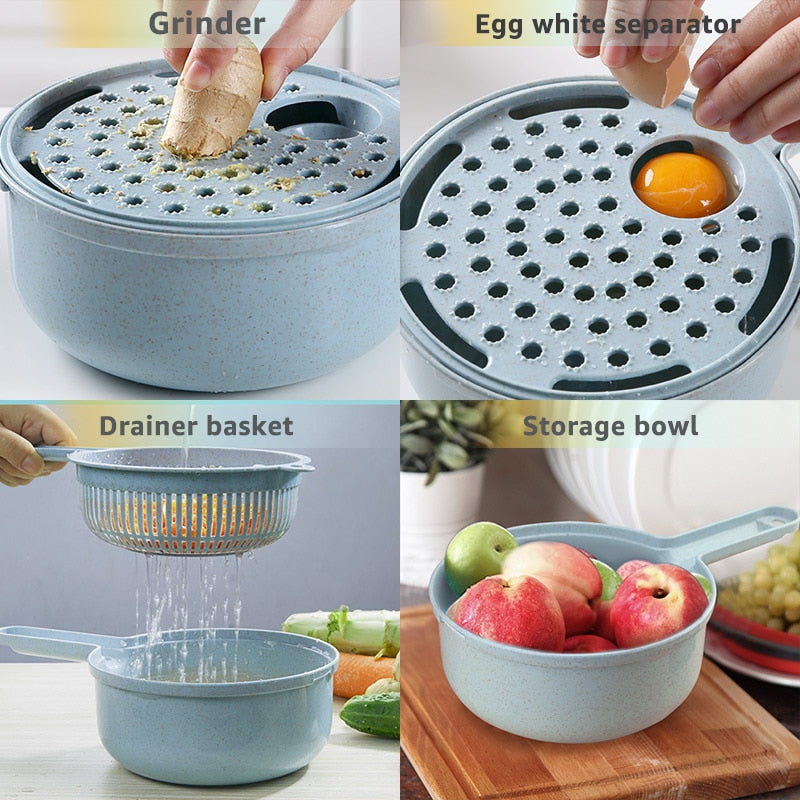 Vegetable Cutter Slicer Grater For Vegetable Fruit Peeler Multi-function Food Tools Kitchen Accessories Cook gadget