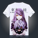 Tokyo Ghoul T-shirt New Japan Anime Ken Kaneki Cosplay Costume Comfortable Breathable Milk Fiber T Shirt For Men Women Tops Tees