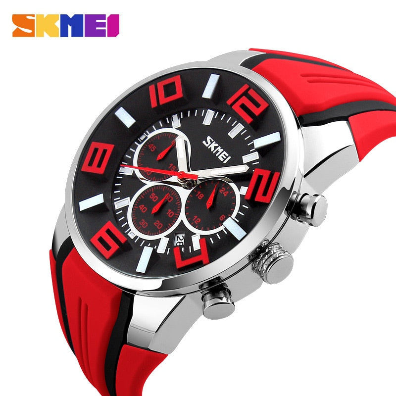 Watches Men Luxury Brand SKMEI Chronograph Men Sports Watches Waterproof Male Clock Quartz Men&