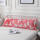 Winter Warm Flannel Double Pillow Case Thick Coral Fleece Pillowcase Adult Long Pillowcase 48x150cm/48x120cm/48x180cm