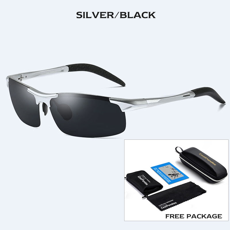 Männer Polarisierte Sonnenbrille Militärbrille Aluminium Magnesium Sonnenbrille Fahren HD Brille Für Männer/Frauen Oculos masculino Male