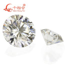 GH color white 3mm to 11mm  Round shape Brilliant cut moissanite   loose gem stone for jewelry making