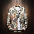 Embroidered Jacket 2020 New Fashion Stand Collar Jacket Boutique plus Size Men&#39;s Hip Hop casual Men&#39;s Jacket 5X Bohemian style