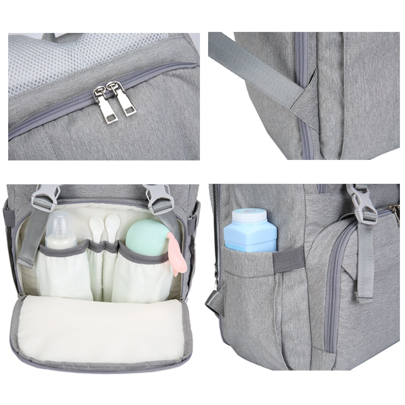 USB Mama Mutterschaft Baby Wickeltasche Organizer für Mama Mama Mutterschaft Pakete Kits Rucksack Baby Taschen Kinderwagen Wickeltasche