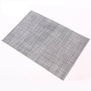 WHQ 4PCS 40x30cm Placemats PVC Dining Table Mat Disc Bowl Pads Coasters Waterproof Table Cloth Pad Modern Non-slip Pad