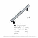 Dooroom Brass Furniture Handles Knurling Gold Black Modern Wardrobe Cabinet Dresser Cupboard Drawer Pulls Knobs bar Knurled