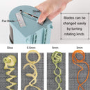 LMETJMA Spiralizer Vegetable Slicer With 4 Rotating Blades Mandoline Slicer Cutter Pasta Spaghetti Zucchini Noodles Maker KC0214