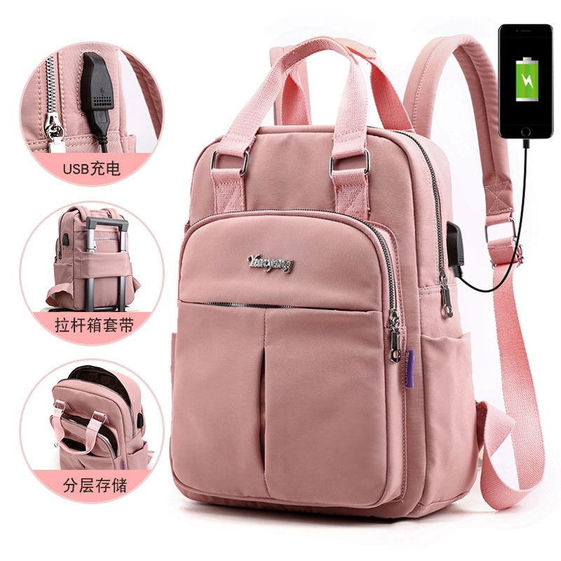 2021 mochilas de diseñador para mujer, nueva moda de alta calidad, mochila de gran capacidad para mujer, bolso de hombro de viaje, mochila para mujer