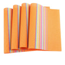 Home Decorative Table Mats PVC 45x30CM Table Placement Fashion Table Placemat Stain-resistant Table Pad Place Mat Set of 4PCS