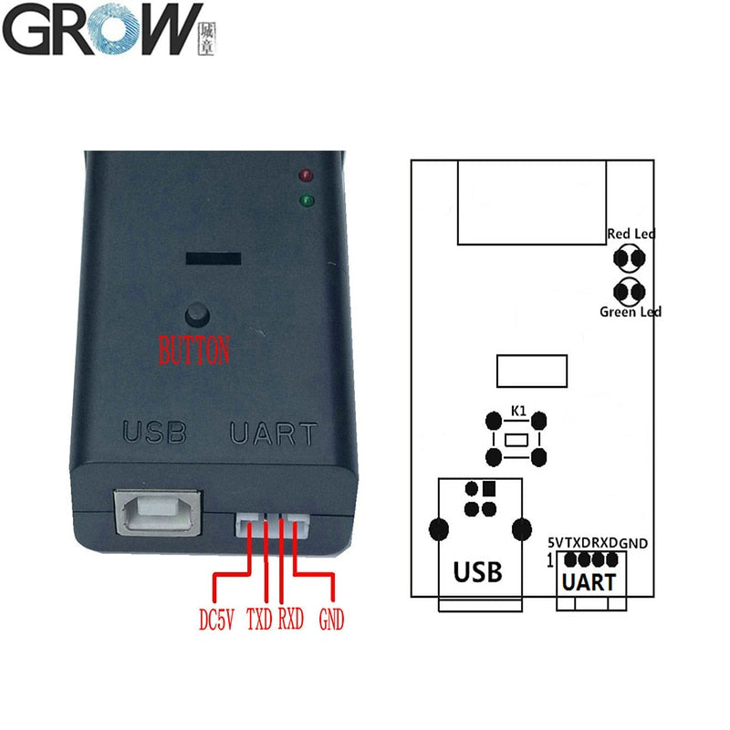 GROW GM66 New Design 1D 2D Code Scanner Bar Code Reader QR Code Reader Module