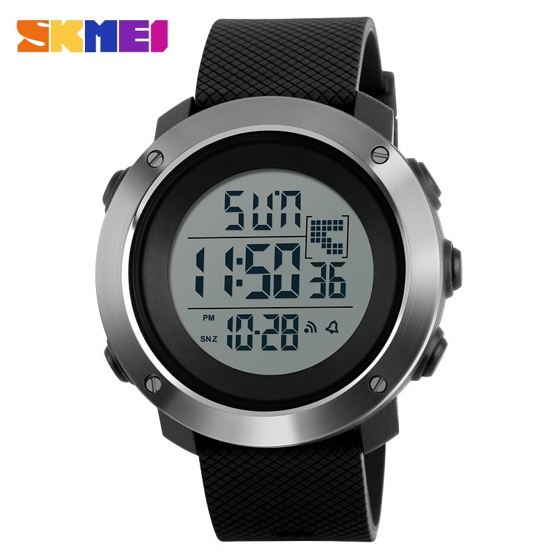 Men&#39;s Digital Watches Fashion Casulal Chronograph Dual Time Sports Watch Men&#39;s Led Electronic Clock Relogio Masculino SKMEI