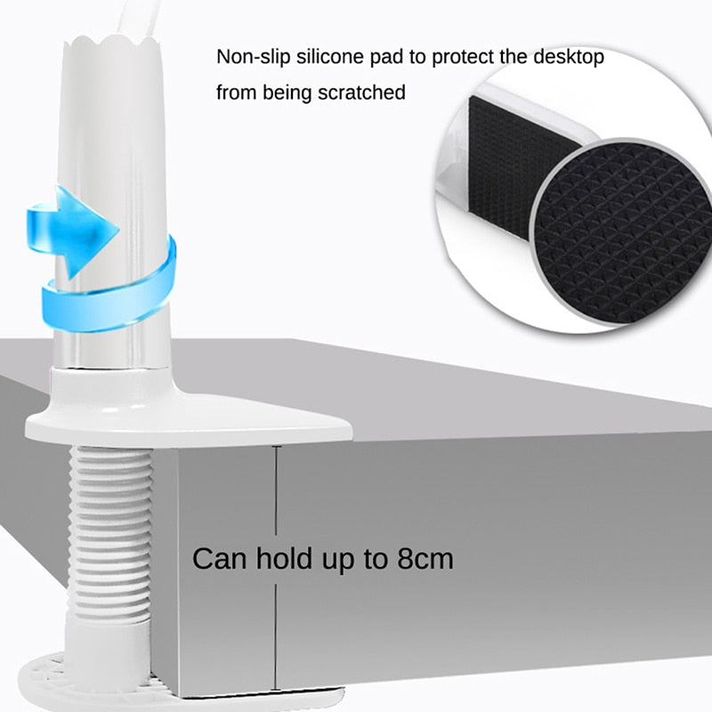 360 Degree Long Arm Flexible Lazy Desk Bed Tablet Stand Holder For Iphone Ipad Air Mini 4-10 Inch Tablet Phone Mount Bracket